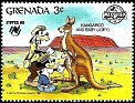 Grenada 1988 Walt Disney 3 ¢ Multicolor Scott 1640